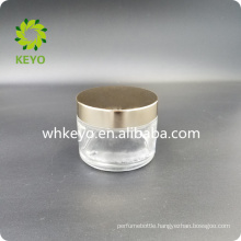 50g 100g empty Glass Cosmetics Jar Bottle Small Glass Jars